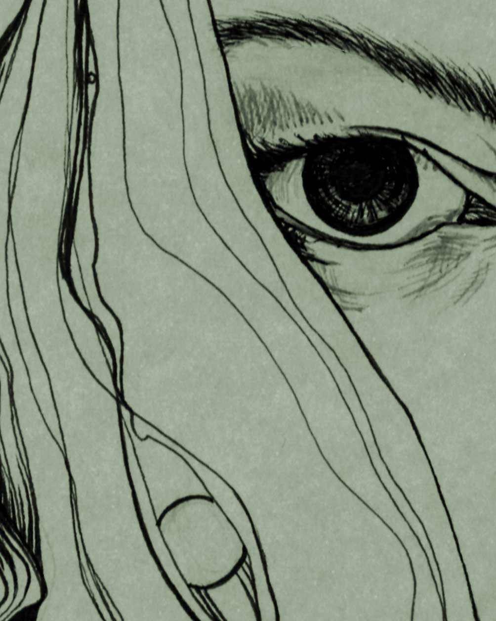 DIVERGENT MIND · Fineliner auf Papier