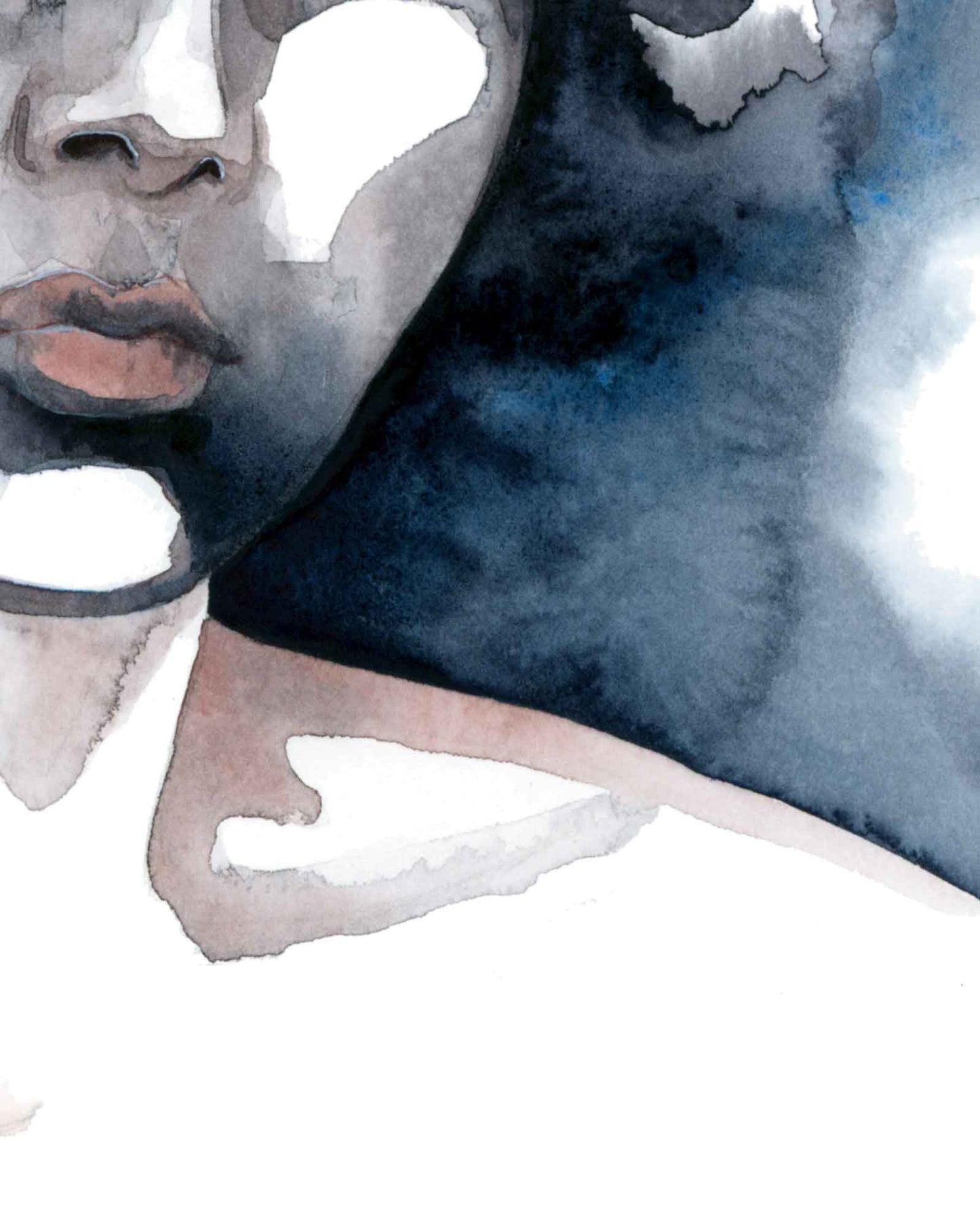 InDecision · Aquarellporträt