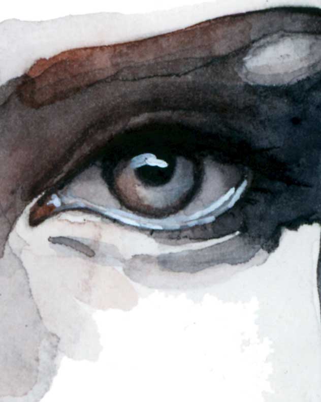 HERA · Aquarellporträt