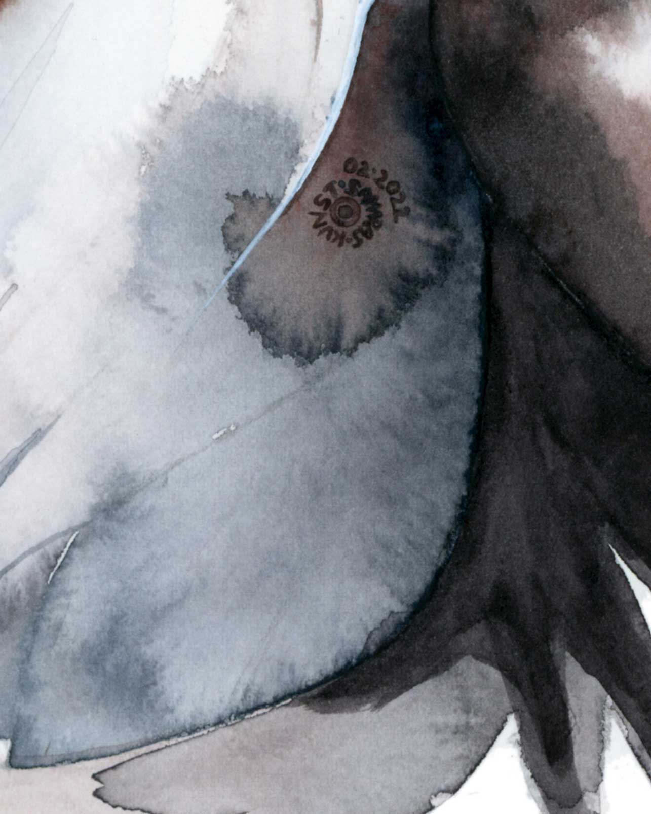 NO I DON'T · Aquarell-Porträt