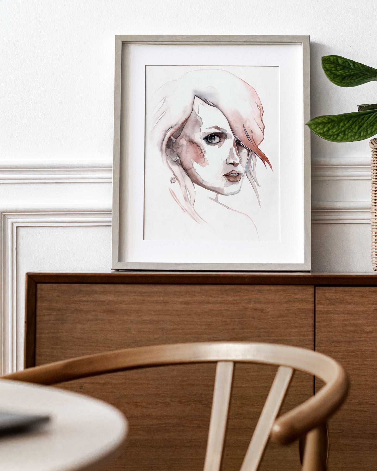 WINONA · Aquarell-Porträt