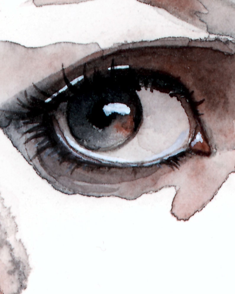 WINONA · Aquarell-Porträt