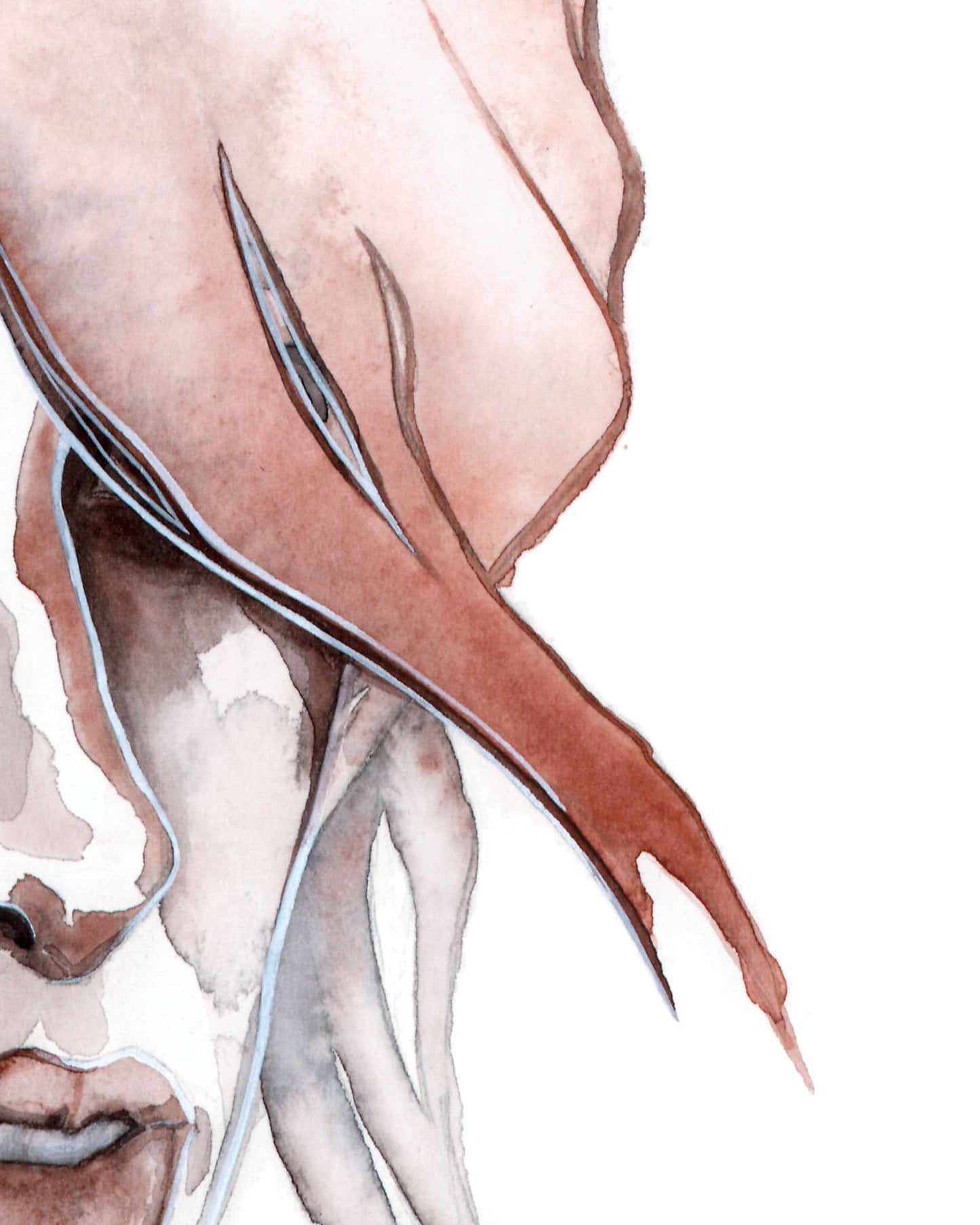 WINONA · Aquarell-Porträt