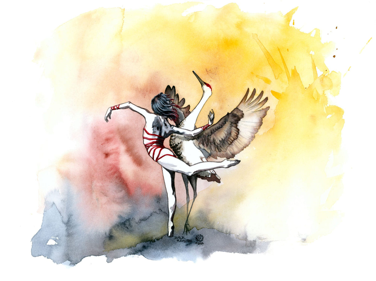 BALZ REVISITED · Aquarell