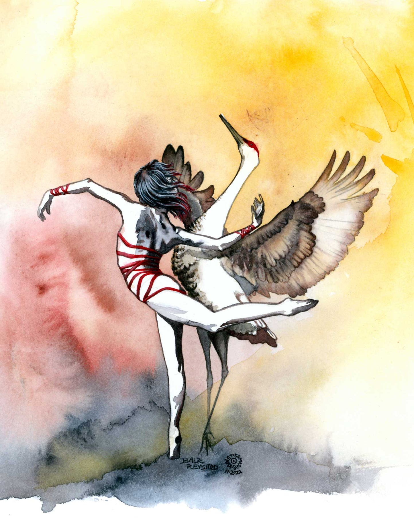 BALZ REVISITED · Aquarell