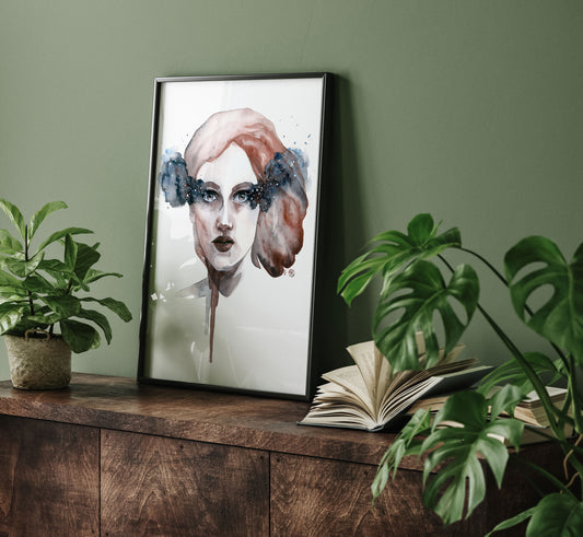 CIRCE · Aquarell-Porträt