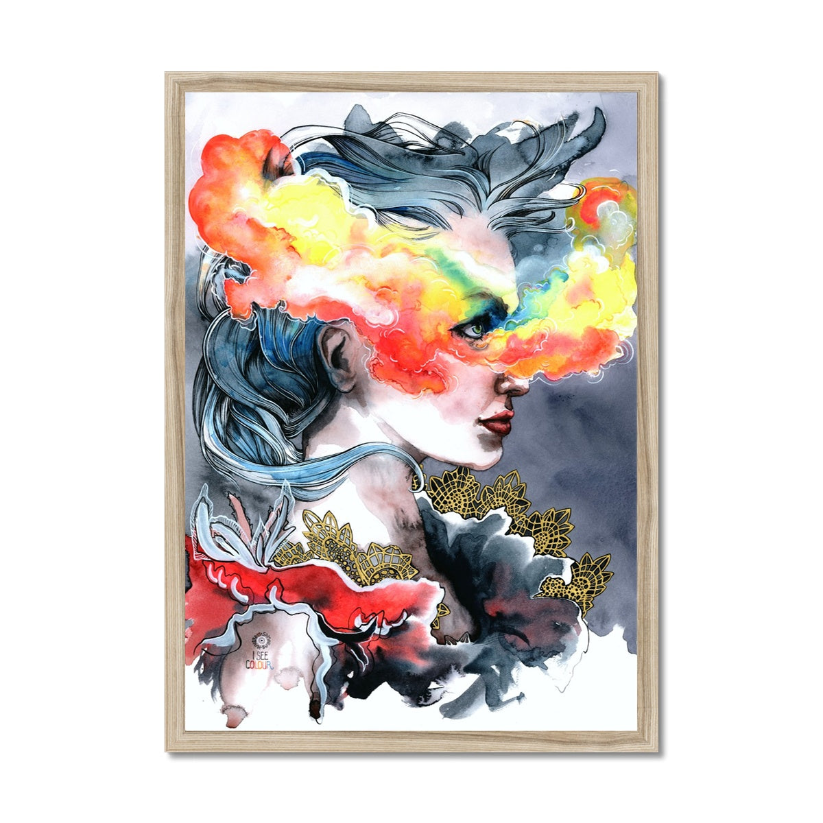 I See Colour ·  Gerahmter Druck