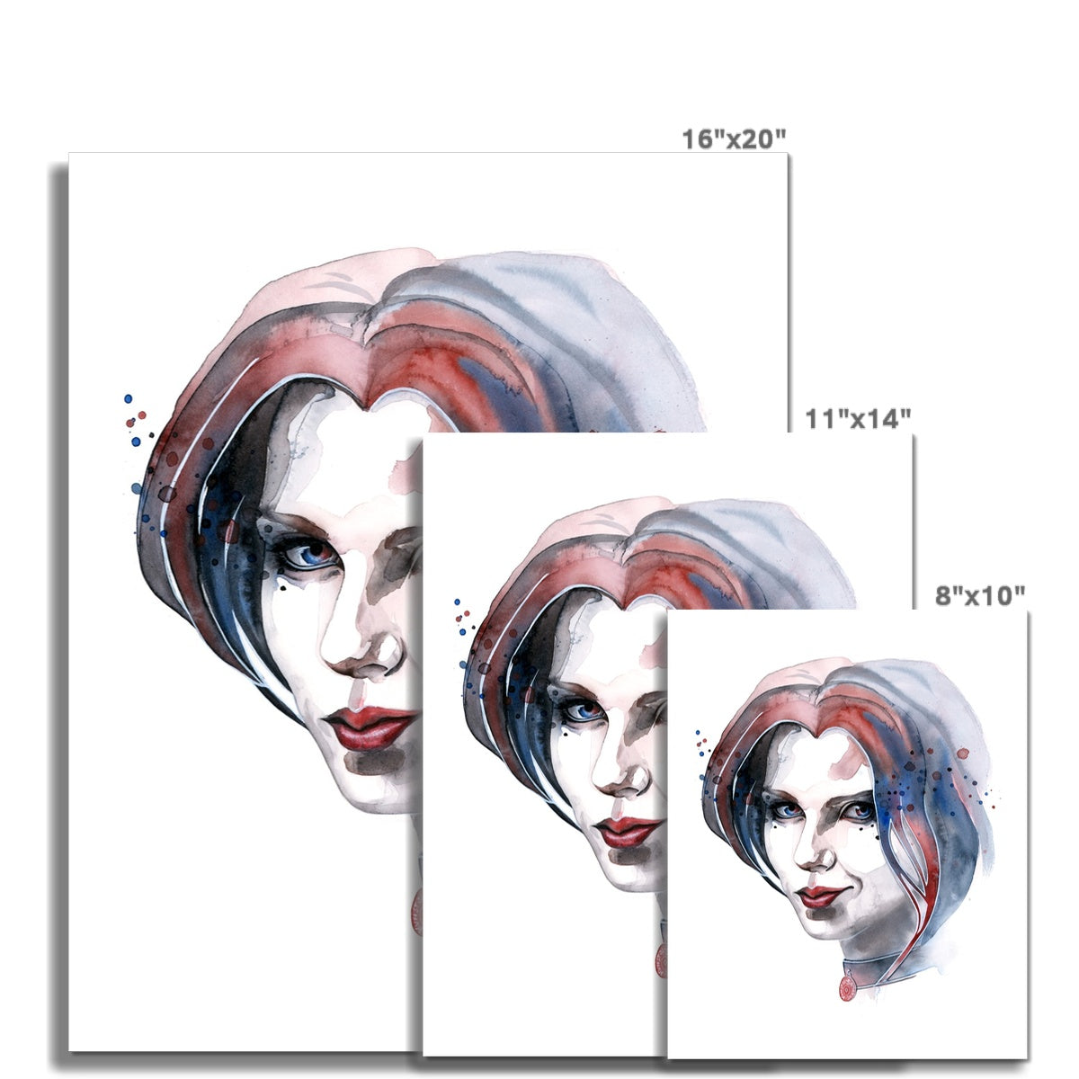 JUST KIDDING · Kunstdruck auf Hahnemühle Kupferdruckpapier