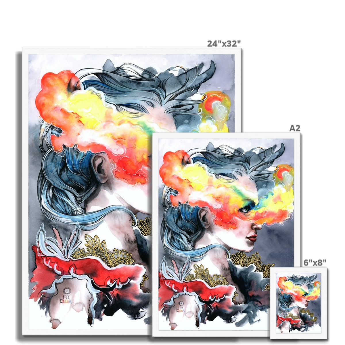 I See Colour ·  Gerahmter Druck