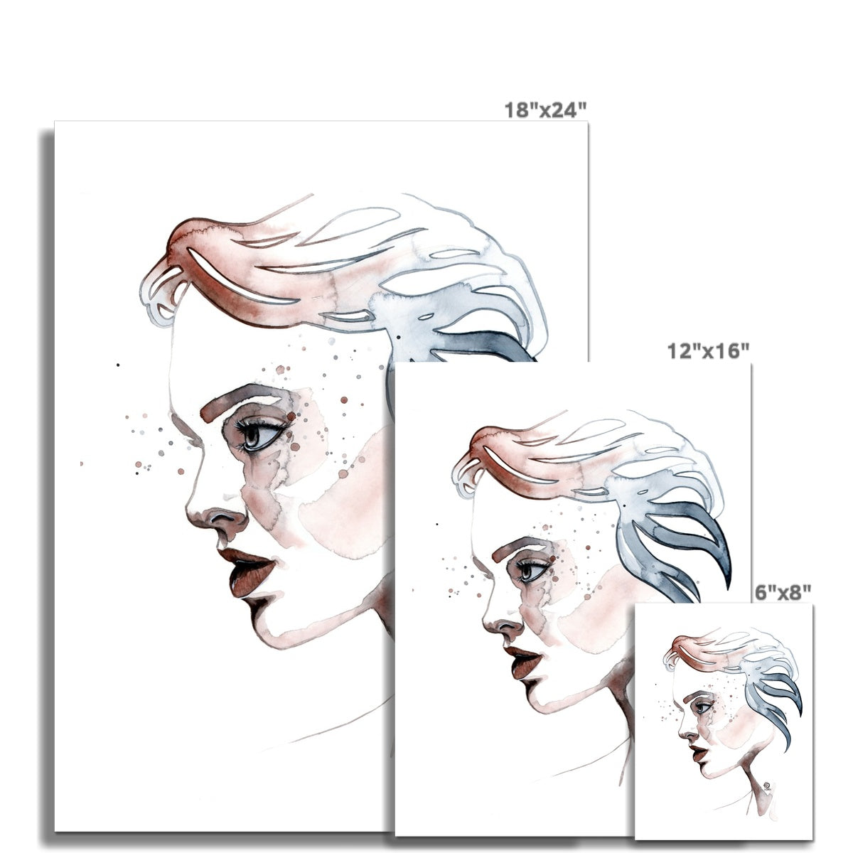 TRUST ME · Kunstdruck auf Hahnemühle Kupferdruckpapier