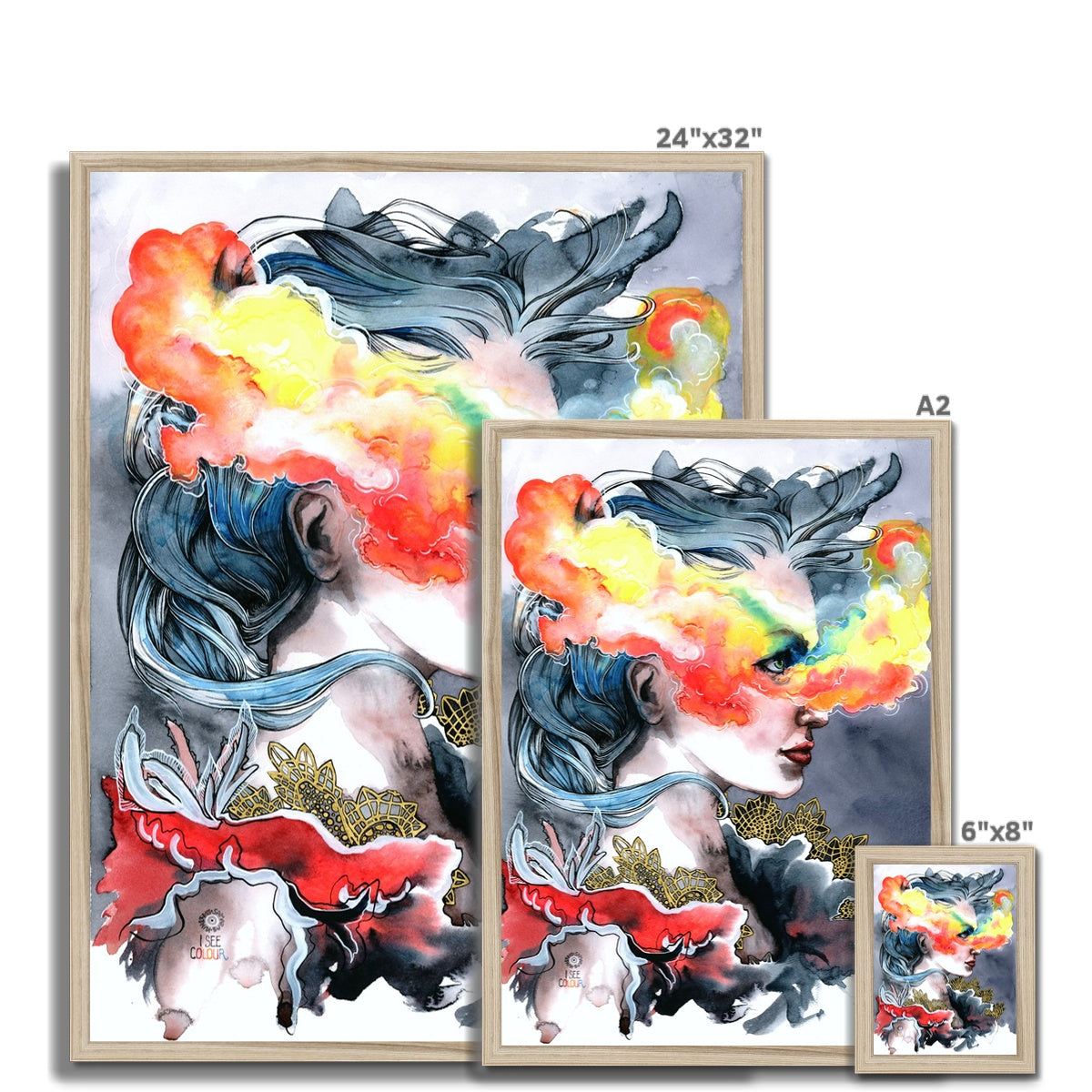 I See Colour ·  Gerahmter Druck