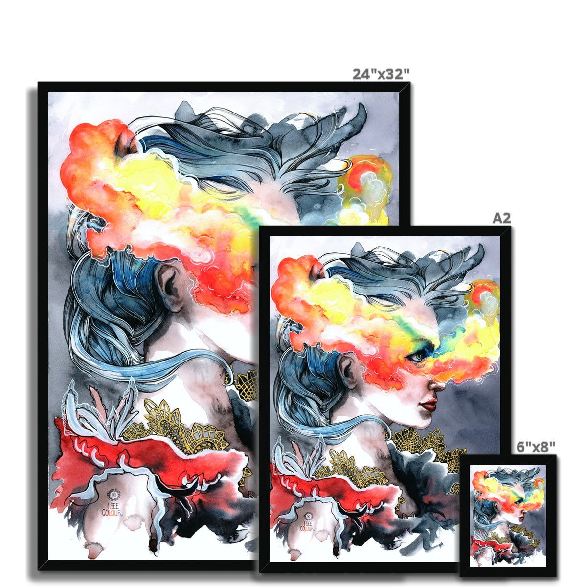 I See Colour ·  Gerahmter Druck