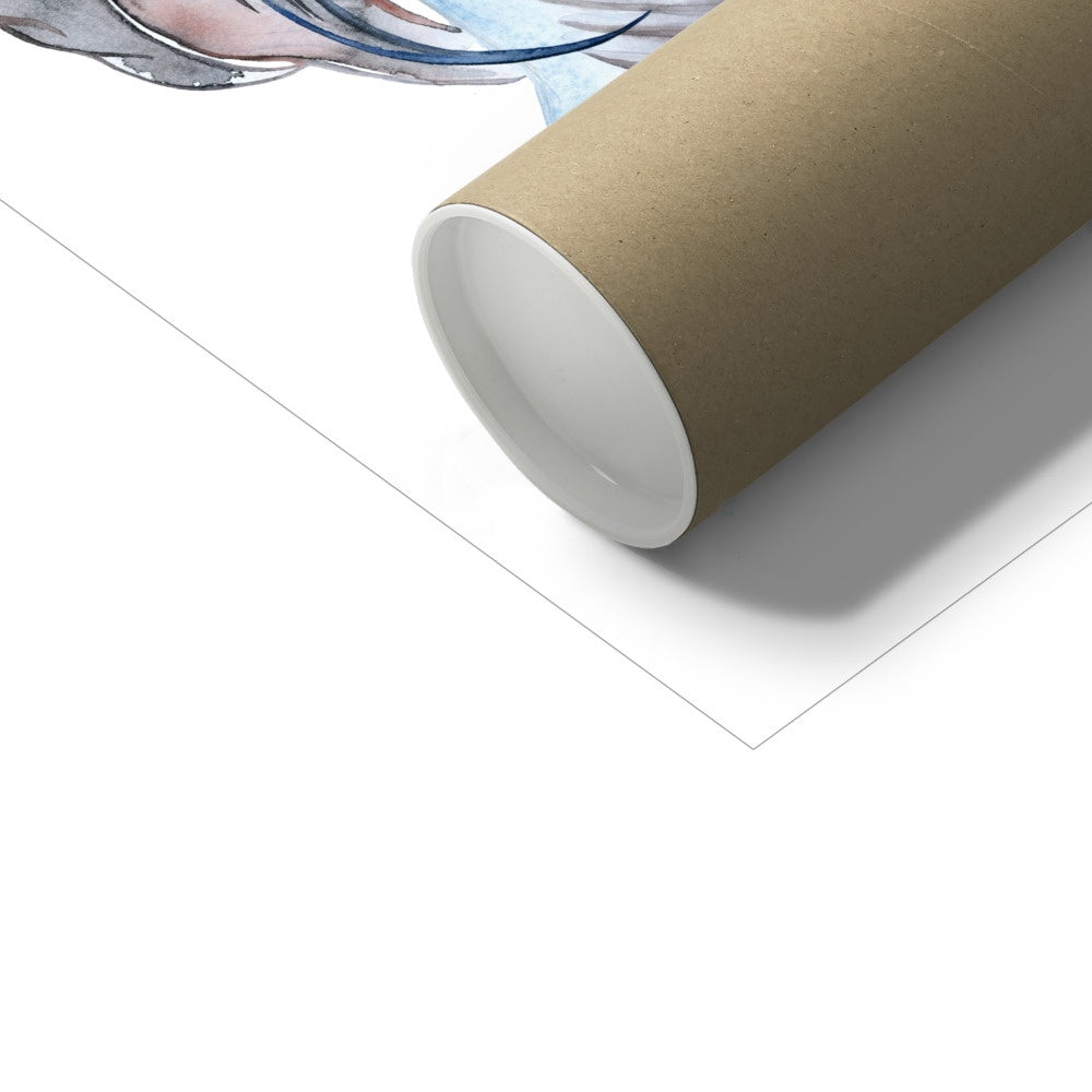 FOLLOW ME INTO THE DARK · Kunstdruck auf Hahnemühle Kupferdruckpapier