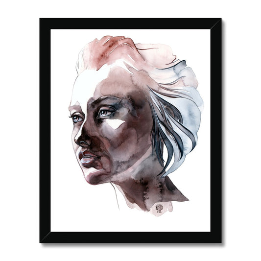 HERE TO STAY · Gerahmter Druck