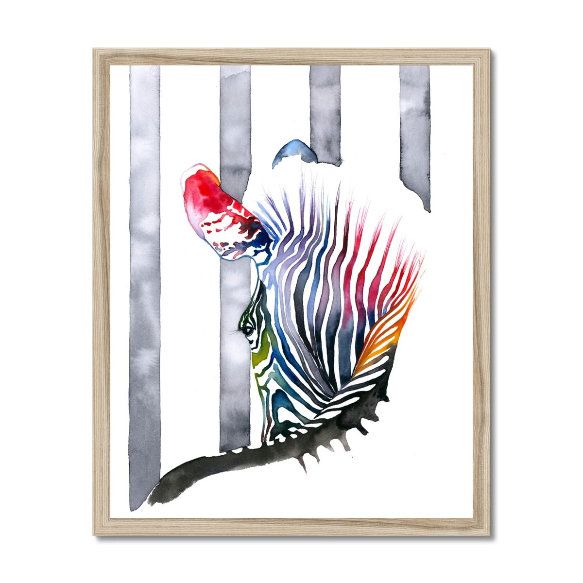 Rainbows · Gerahmter Druck