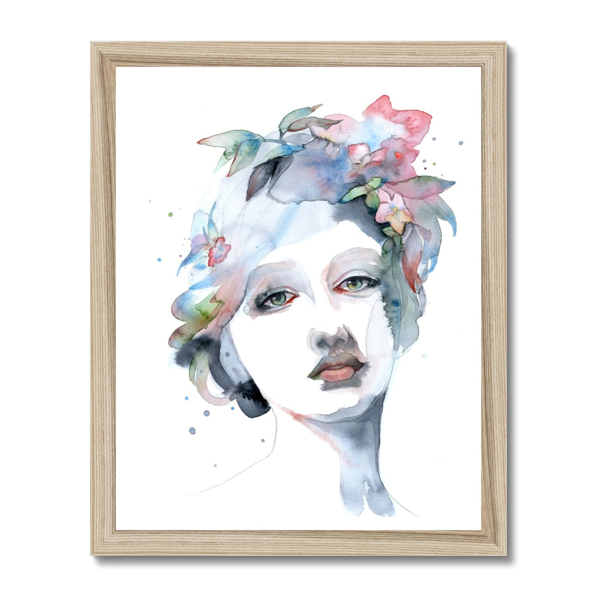 ALL THAT IS LEFT · Gerahmter Druck