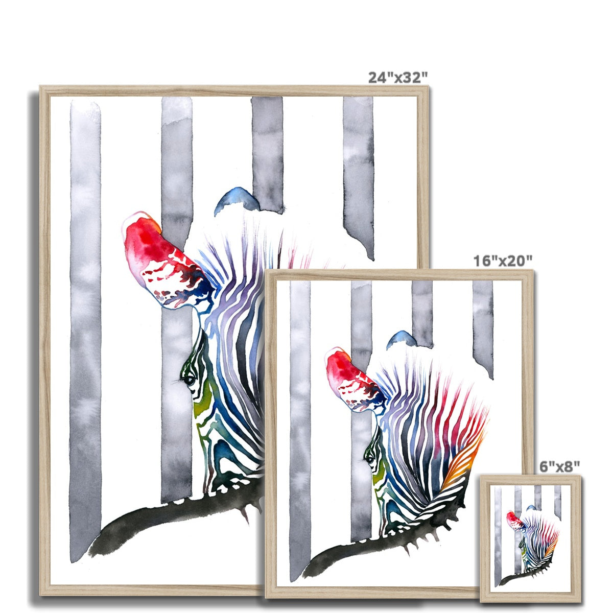 Rainbows · Gerahmter Druck