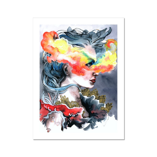 I See Colour · Kunstdruck auf Hahnemühle Kupferdruckpapier