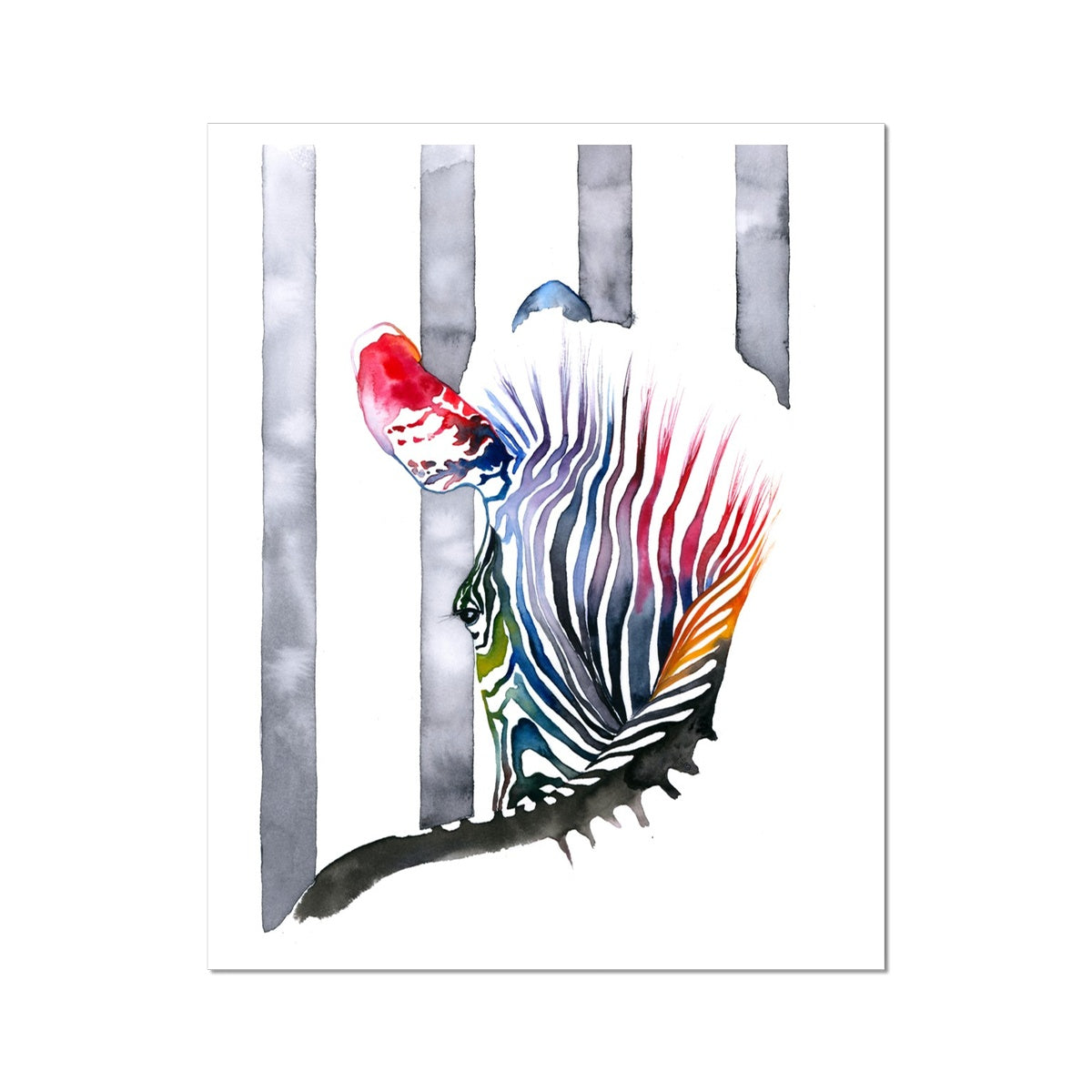 Rainbows · Kunstdruck auf Hahnemühle Kupferdruckpapier