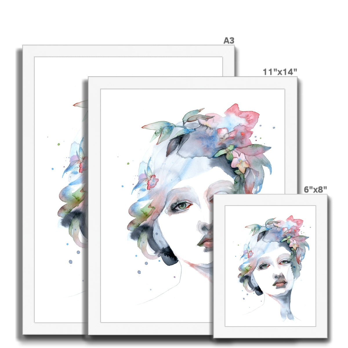 ALL THAT IS LEFT · Gerahmter Druck