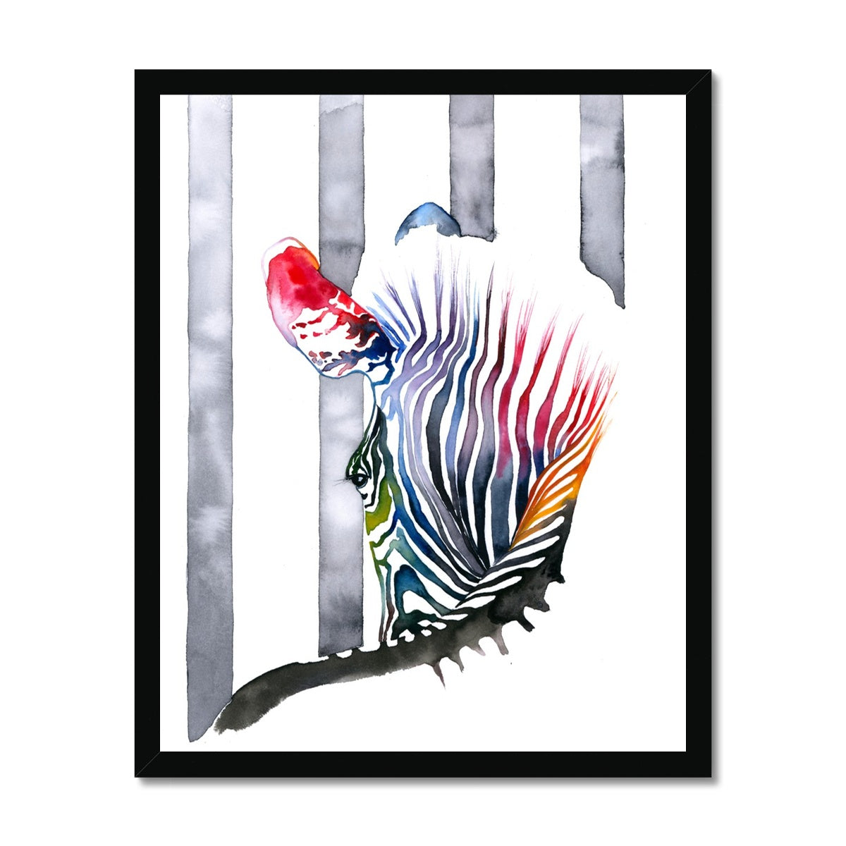 Rainbows · Gerahmter Druck