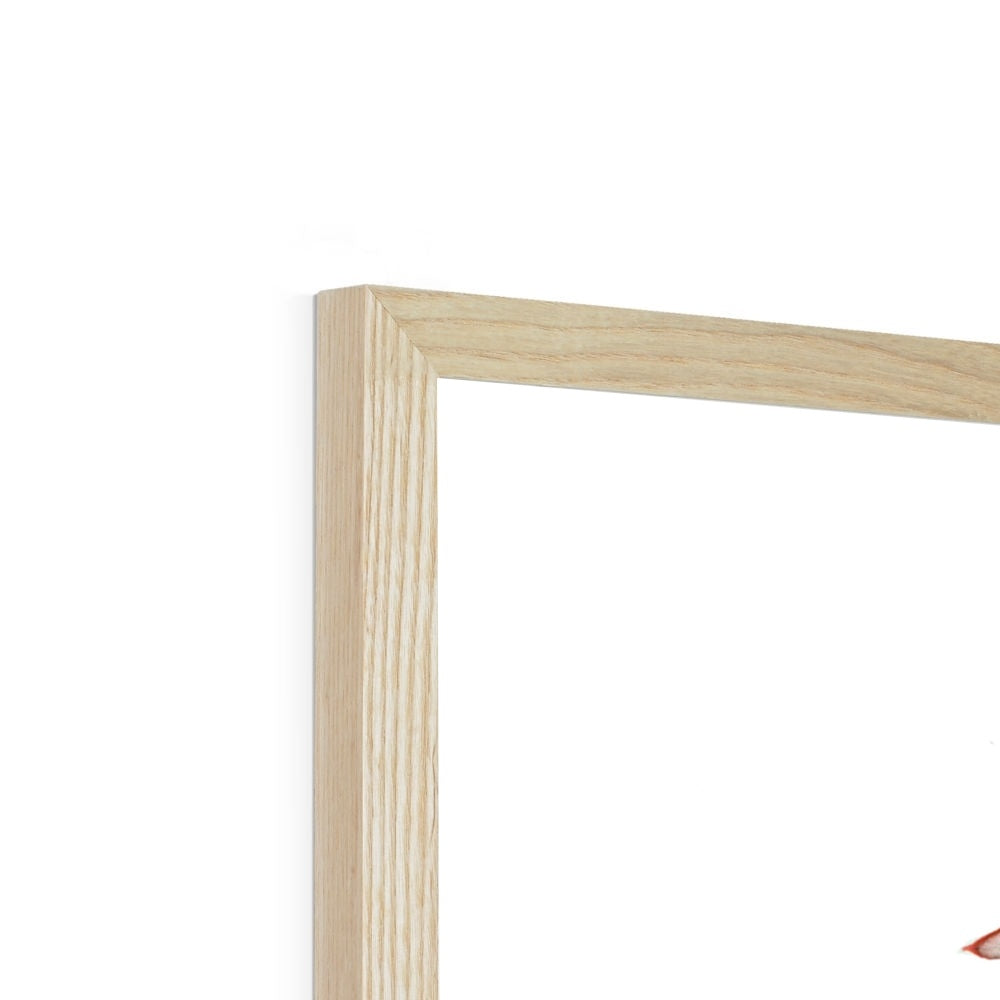 ALL THAT IS LEFT · Gerahmter Druck