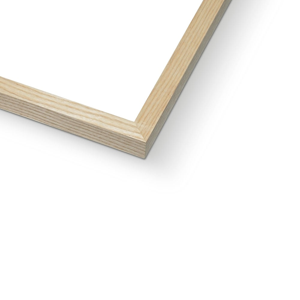 FOLLOW ME INTO THE DARK · Gerahmter Druck