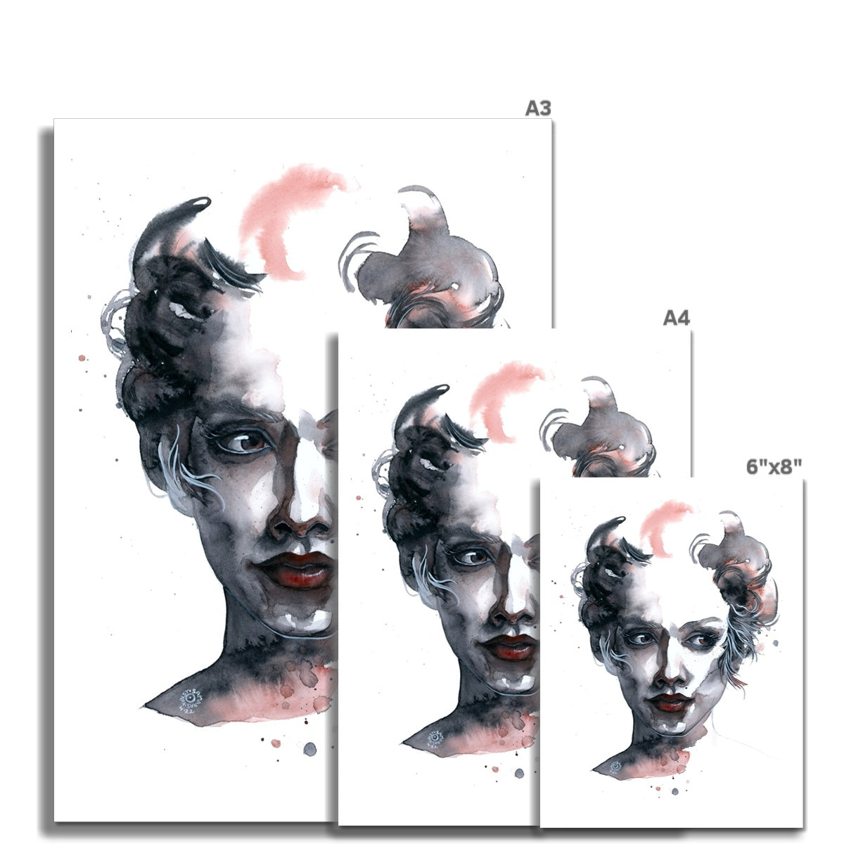 THE JESTER · Kunstdruck auf Hahnemühle Kupferdruckpapier