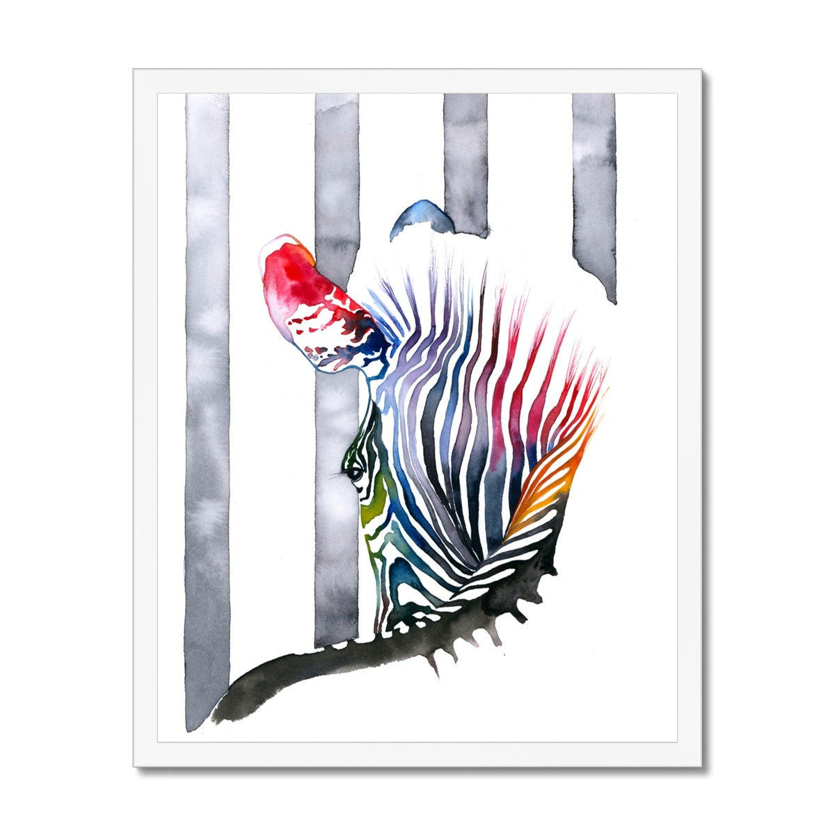 Rainbows · Gerahmter Druck