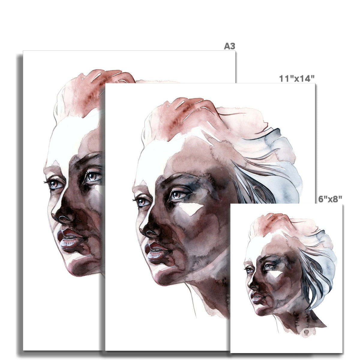 HERE TO STAY · Kunstdruck auf Hahnemühle Kupferdruckpapier