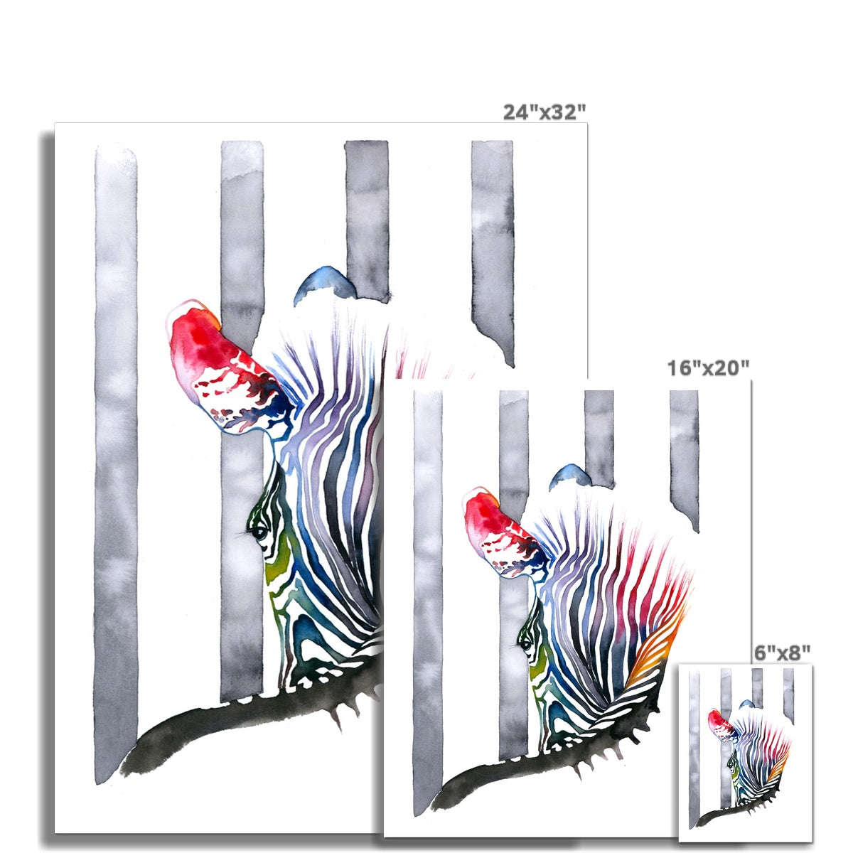 Rainbows · Kunstdruck auf Hahnemühle Kupferdruckpapier