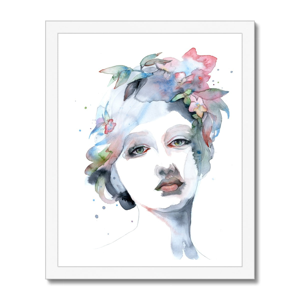 ALL THAT IS LEFT · Gerahmter Druck