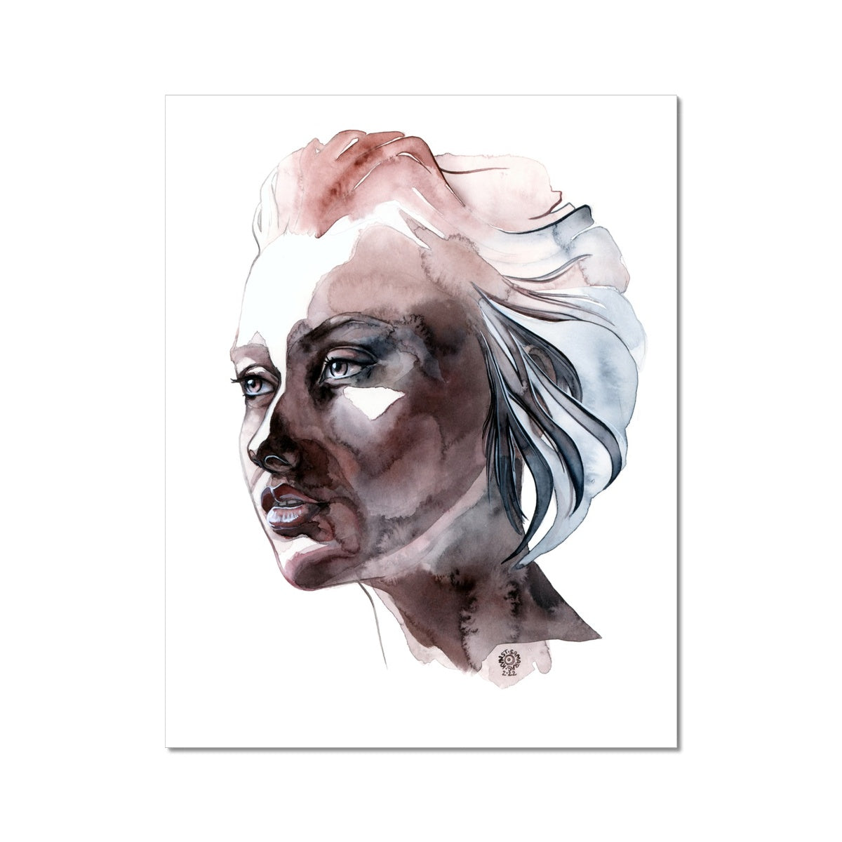 HERE TO STAY · Kunstdruck auf Hahnemühle Kupferdruckpapier