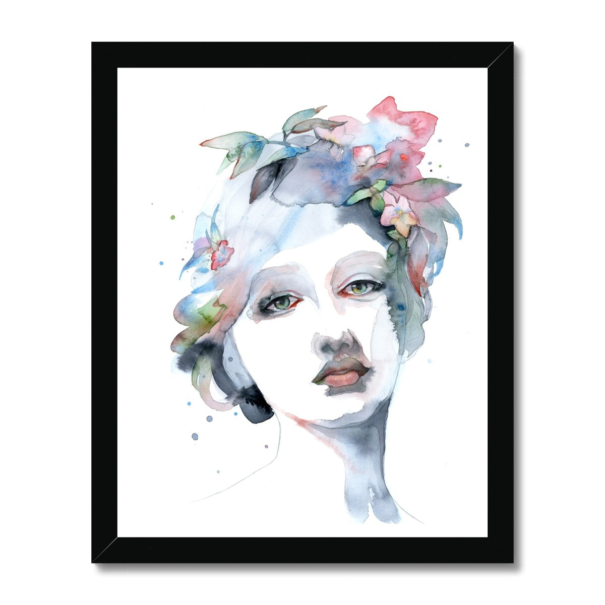 ALL THAT IS LEFT · Gerahmter Druck